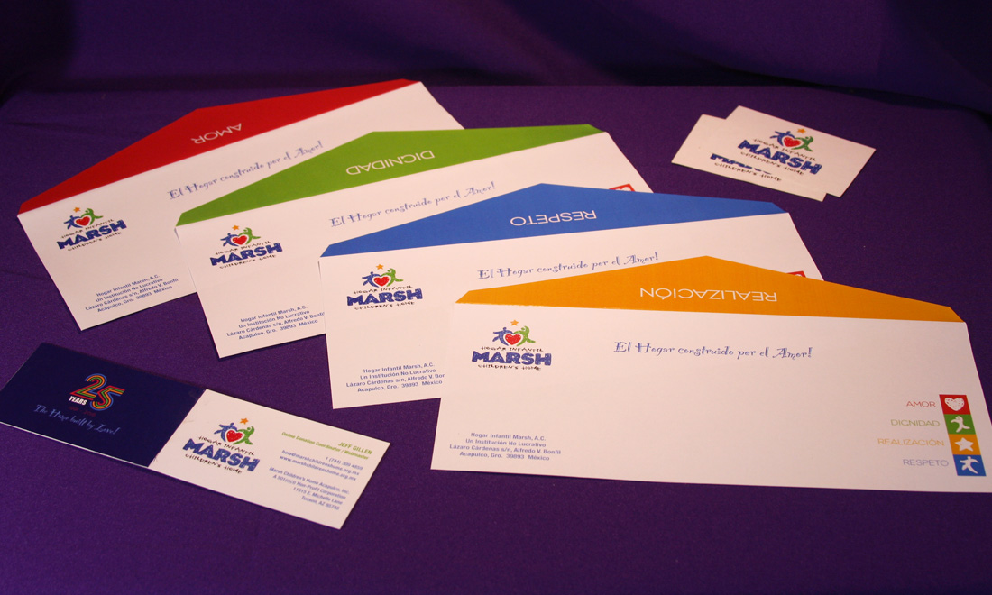 Marsh Children's Home - brand identity system design