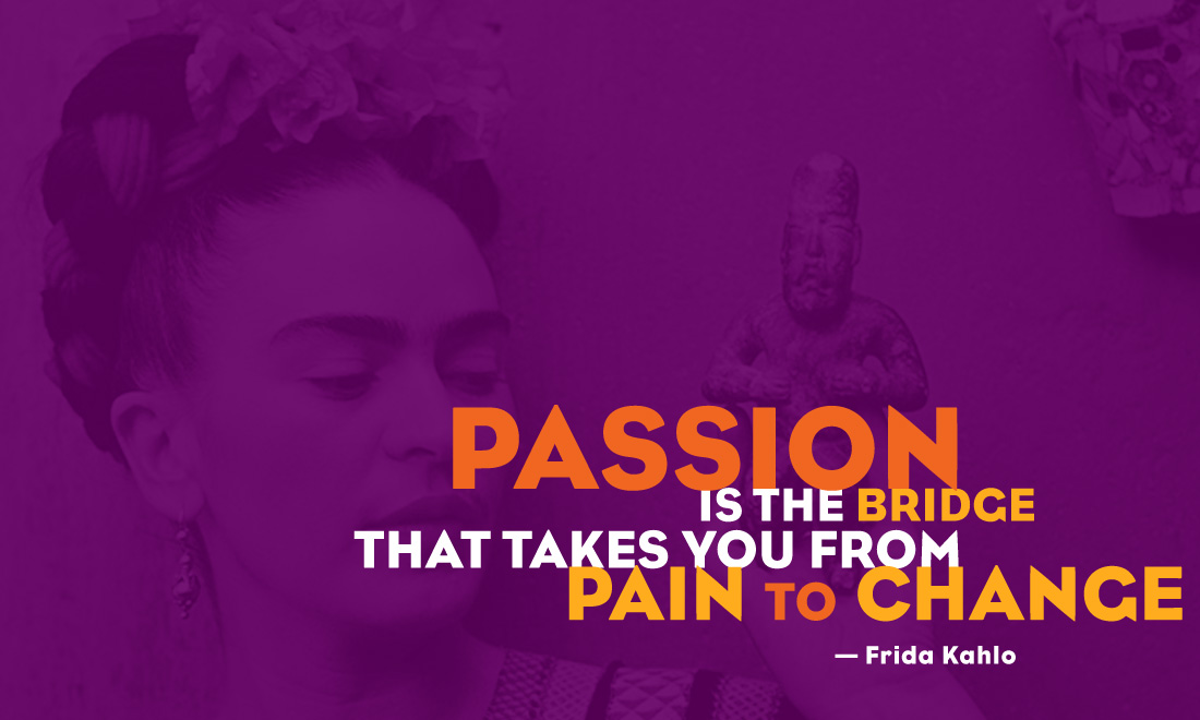 Inspire Your World - Frida Kahlo