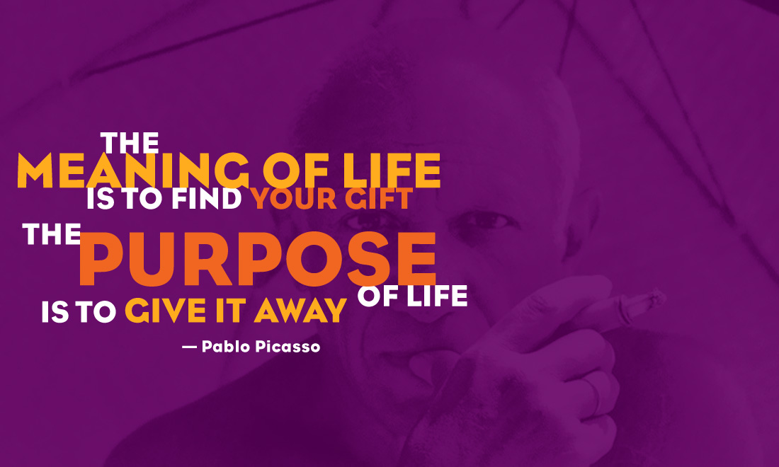 Inspire Your World - Pablo Picasso
