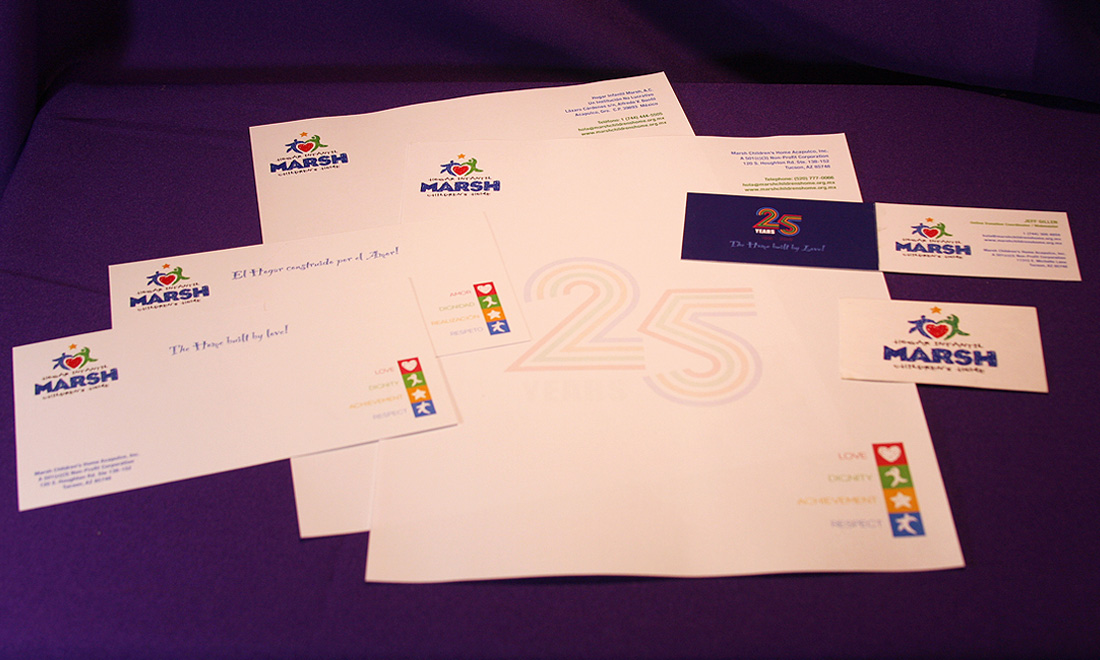 Marsh Children's Home - brand identity system design