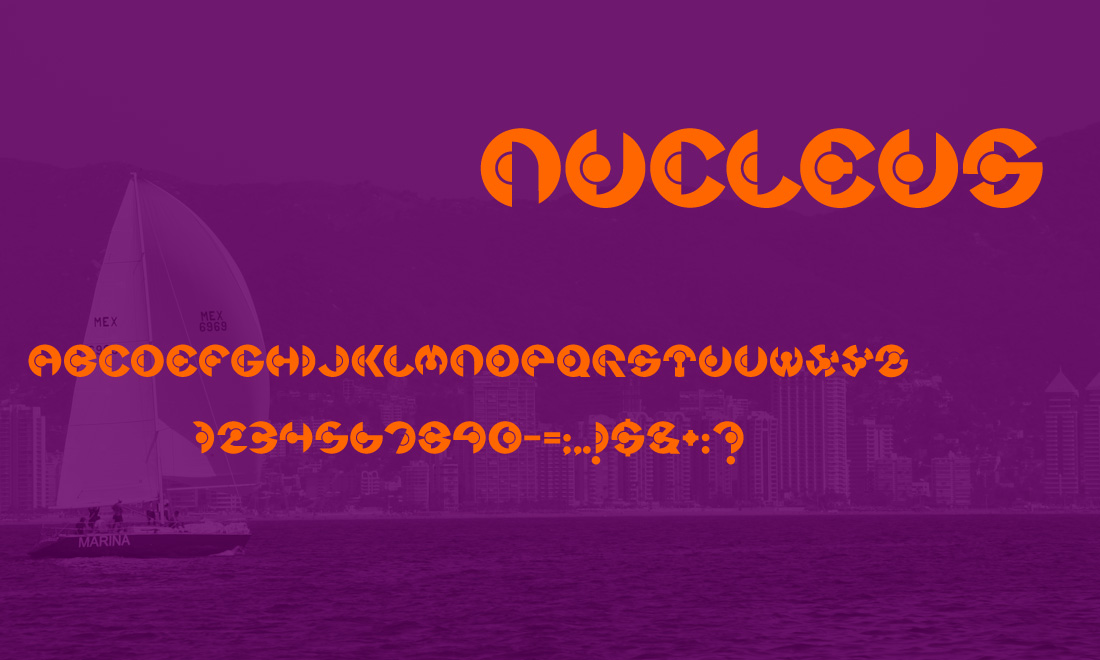 Nucleus™ - Branded Typography Font Design