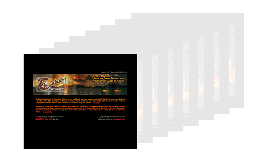 El Cabrito Restaurant Digital Brand Design